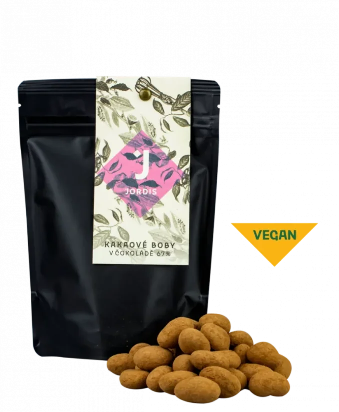 Kakaové boby v čokoládě 130g